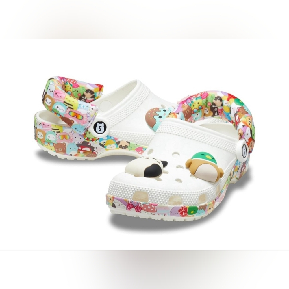 WOMEN Squishmallow Print Clogs - White Size 11